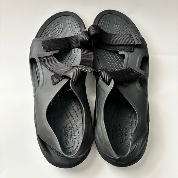 Crocs men’s Swiftwater expedition sandal size 12 never worn new black - Picture 7 of 10
